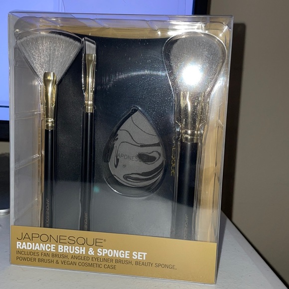 Nice Gift Option! Brush Set a 5 collection pro makeup tools Vegan Cosmetic Case - Picture 3 of 16